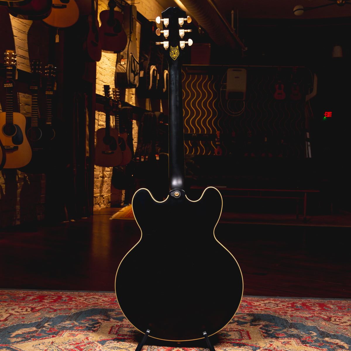 2021 Epiphone Emily Wolfe Sheraton Stealth Semi-Hollow Electric Guitar w/Soft Case - Used