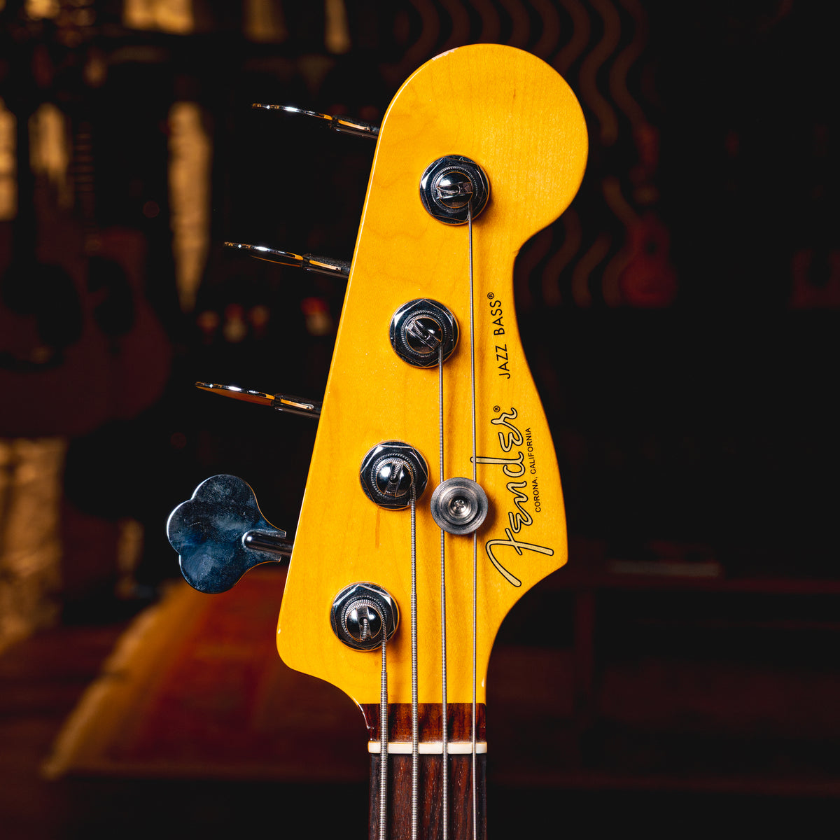 2024 Fender American Professional II Jazz Bass, Black w/OHSC - Used