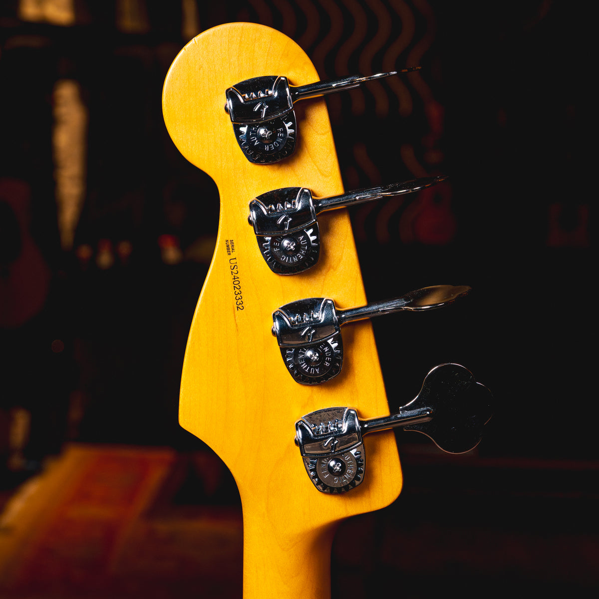 2024 Fender American Professional II Jazz Bass, Black w/OHSC - Used