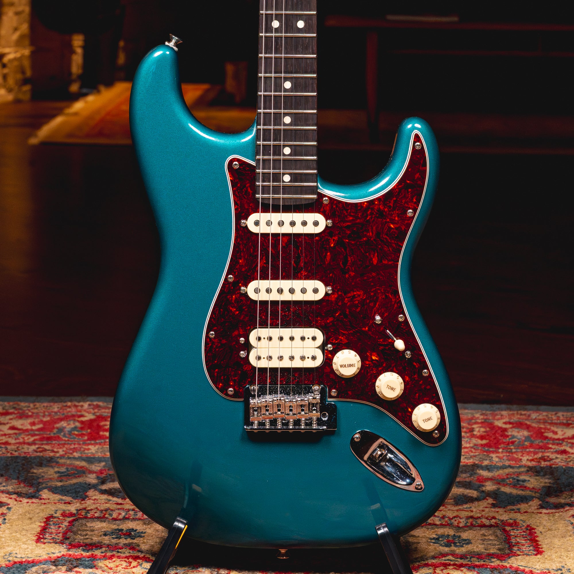 2024 Fender LTD Player II Stratocaster, Ocean Turquoise w/GB- Used