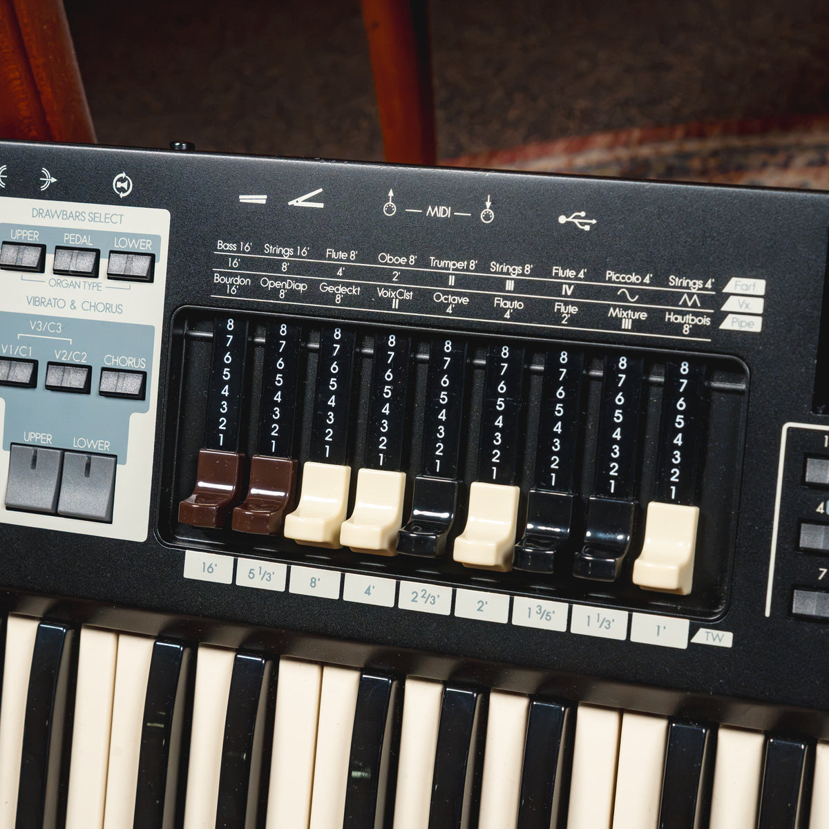 Hammond XK-1C 61-Key Portable Organ w/ Aftermarket Gig Bag - Used