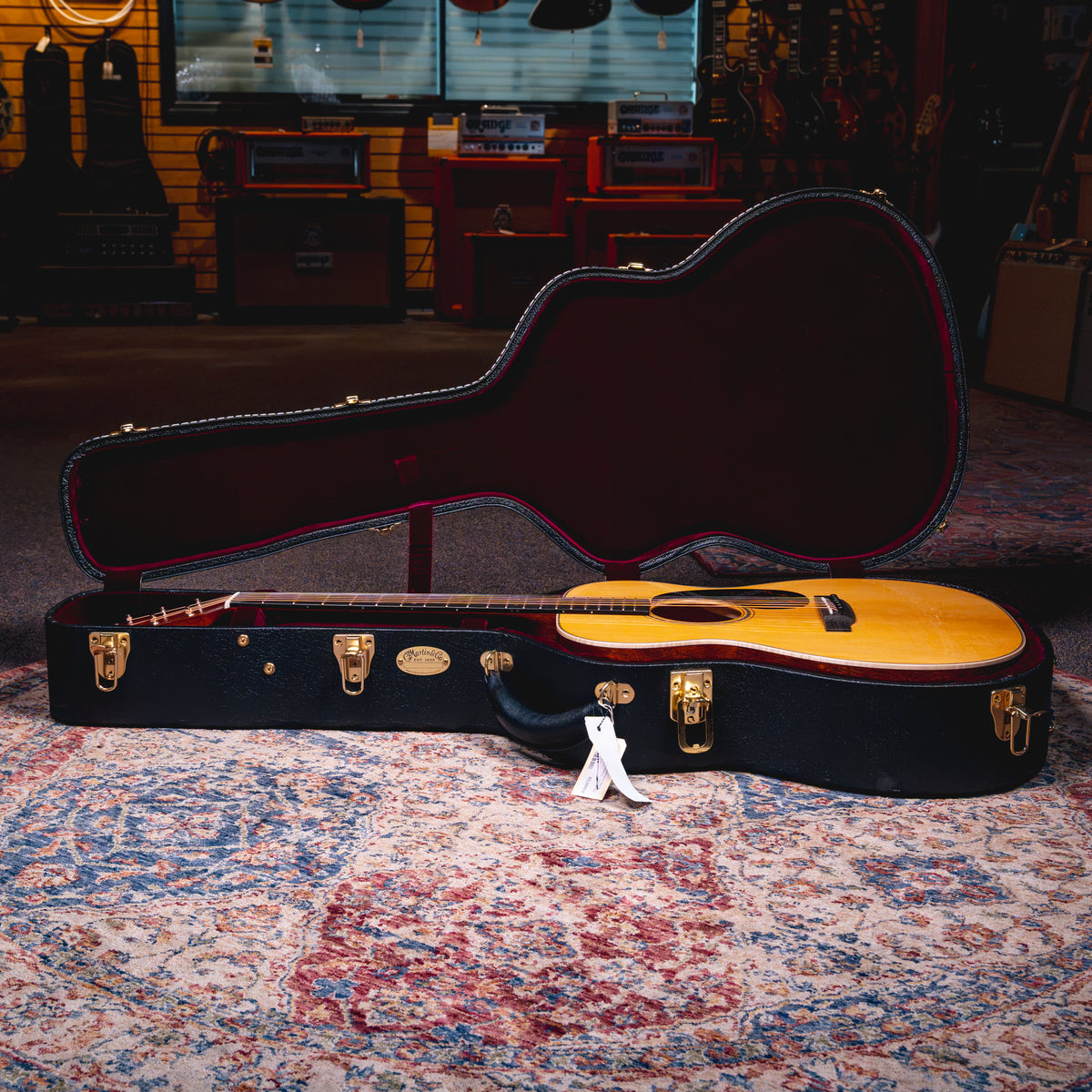 2025 Martin Custom Shop 000-18 Acoustic Guitar, VTS Spruce Top, Natural w/ OHSC - Used