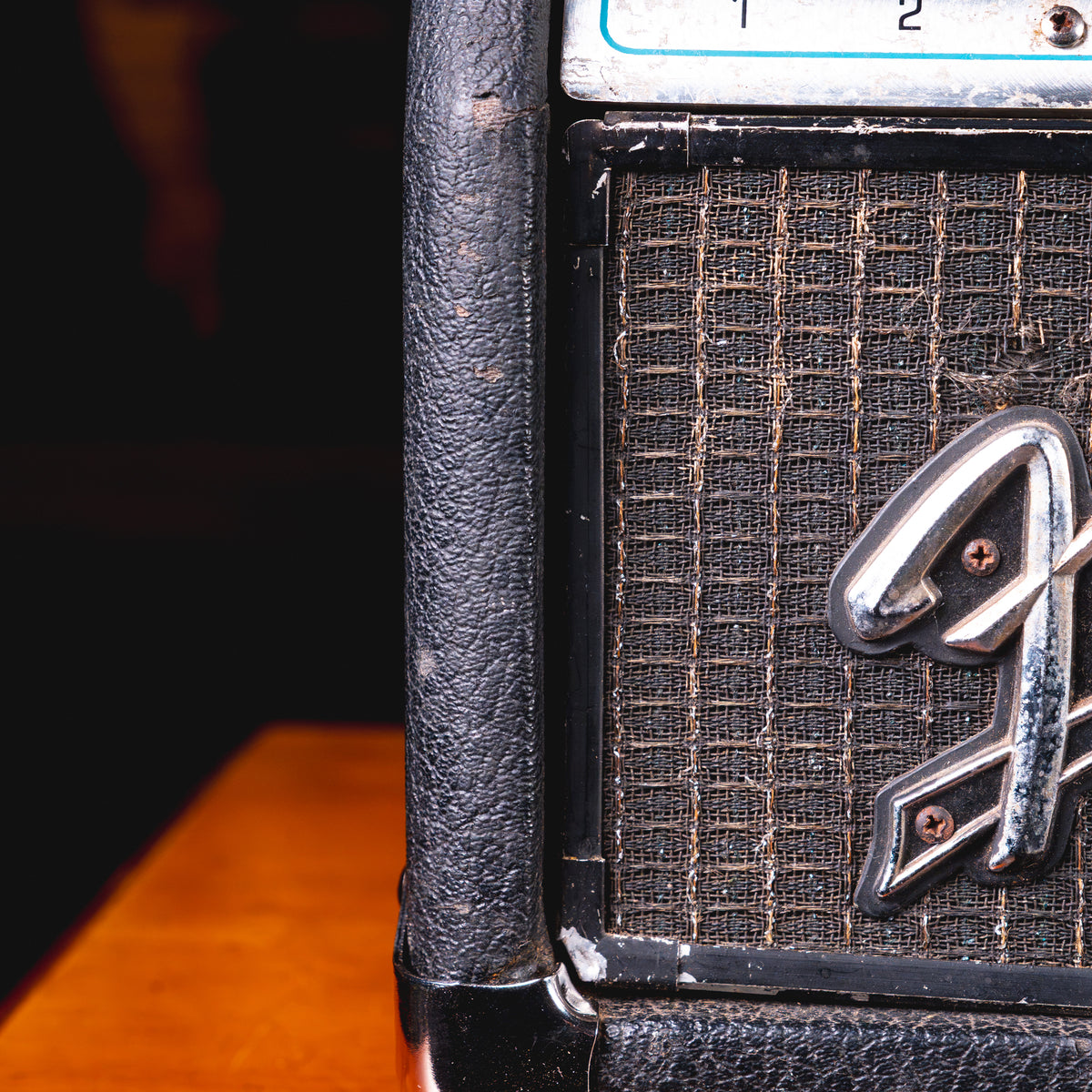 1969 Fender Bassman 50W Tube Amplifier Head, Silver Drip Edge - Used