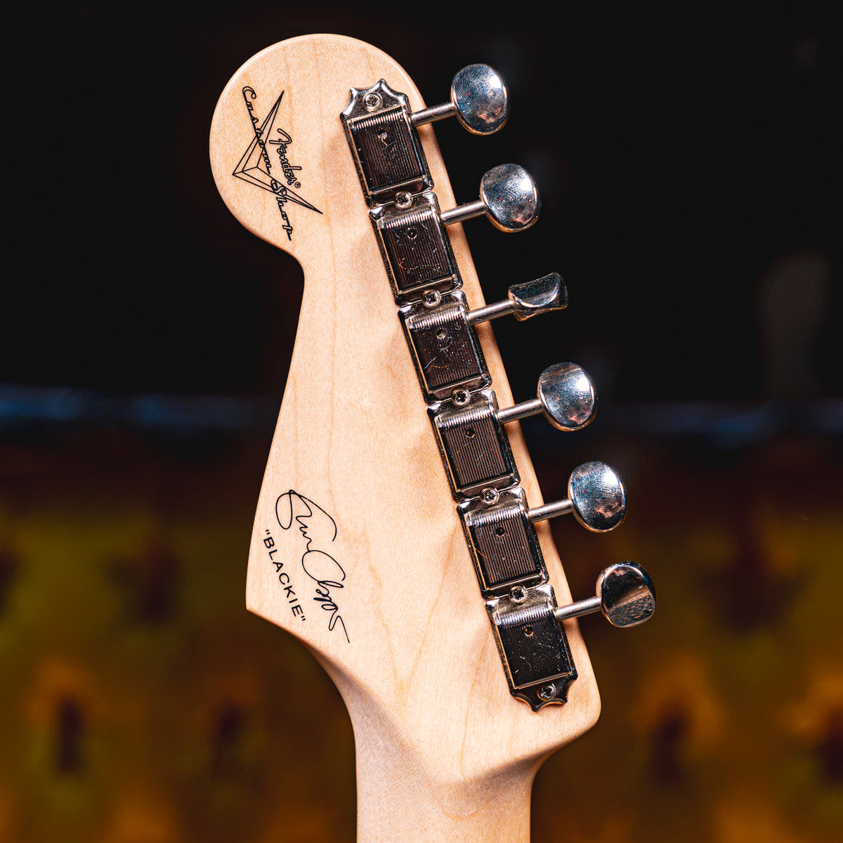 2010 Fender Custom Shop Eric Clapton Blackie Stratocaster Electric Guitar w/ OHSC - Used
