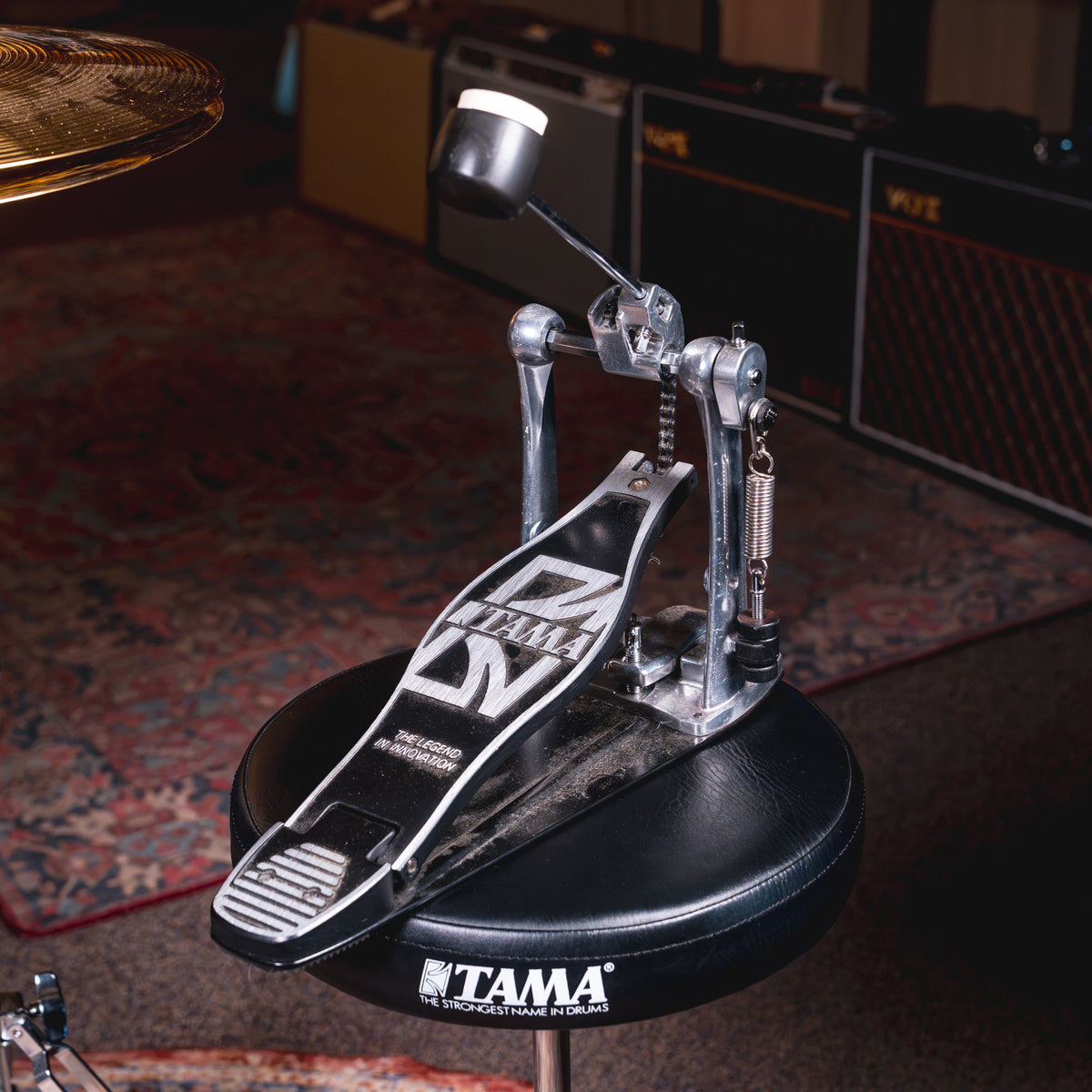 Tama Imperialstar 5-Piece Drum Kit, Black w/ Hardware & Cymbals - Used