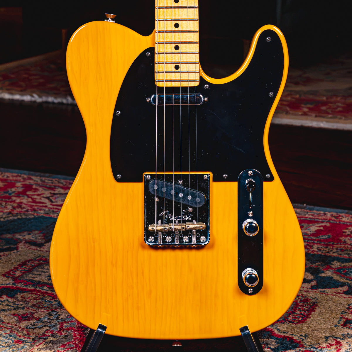 2020 Fender American Professional II Telecaster Electric Guitar, Butterscotch w/ OHSC - Used