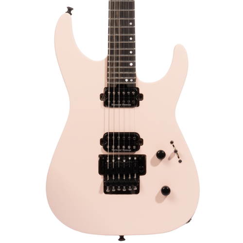 Jackson American Series Virtuoso, Streaked Ebony Fingerboard, Satin Shell Pink