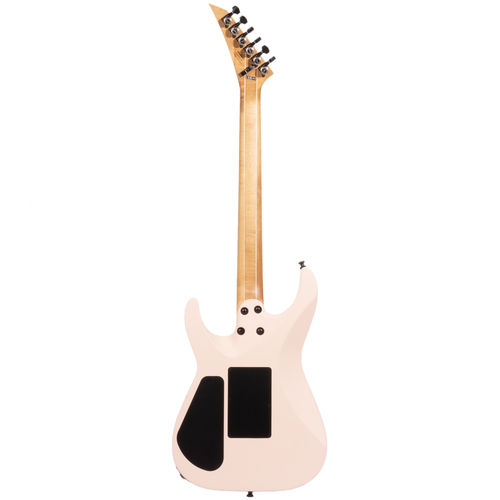 Jackson American Series Virtuoso, Streaked Ebony Fingerboard, Satin Shell Pink