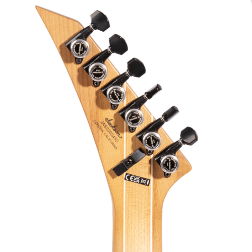 Jackson American Series Virtuoso, Streaked Ebony Fingerboard, Satin Shell Pink