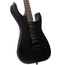 Jackson American Series Virtuoso, Streaked Ebony Fingerboard, Satin Black