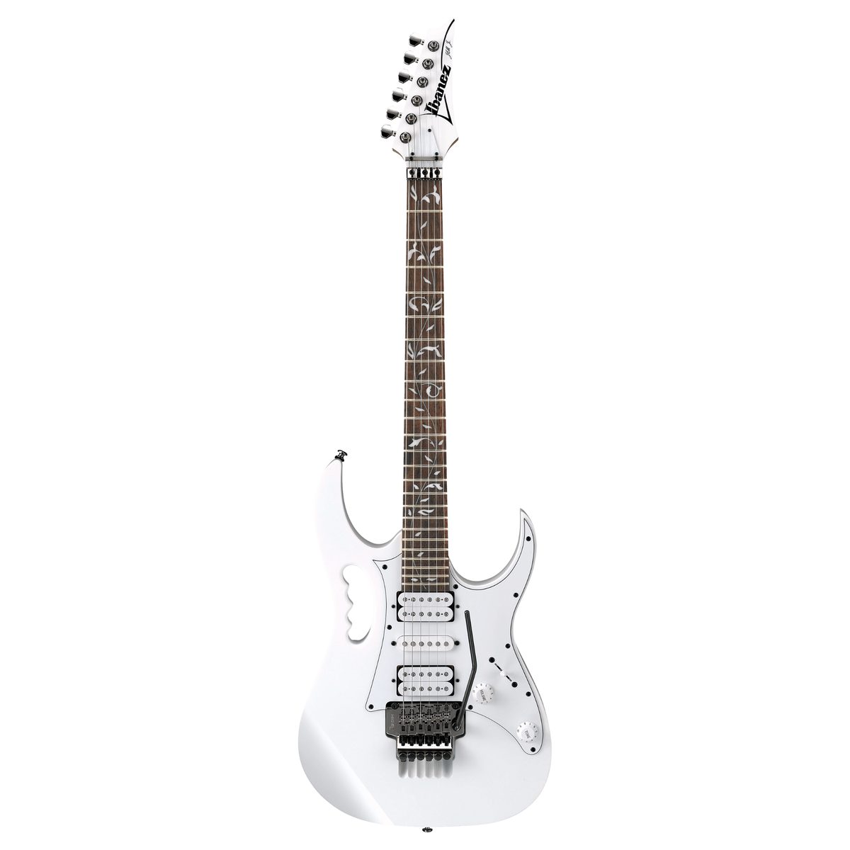 Ibanez JEMJRWH Steve Vai Signature Electric Guitar, White