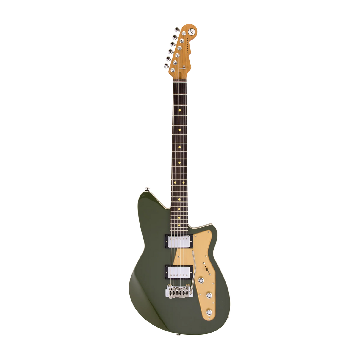 2024 Reverend Jetstream HB Electric Guitar, Rosewood Fingerboard, Army Green