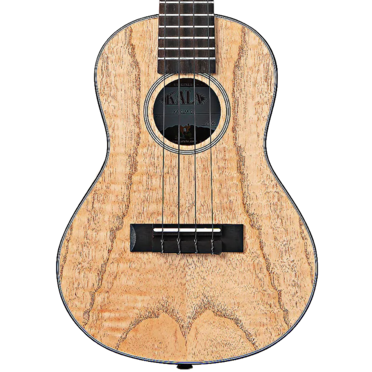 Kala Cape Lilac Mahogany Concert Ukulele w/ Bag, Natural