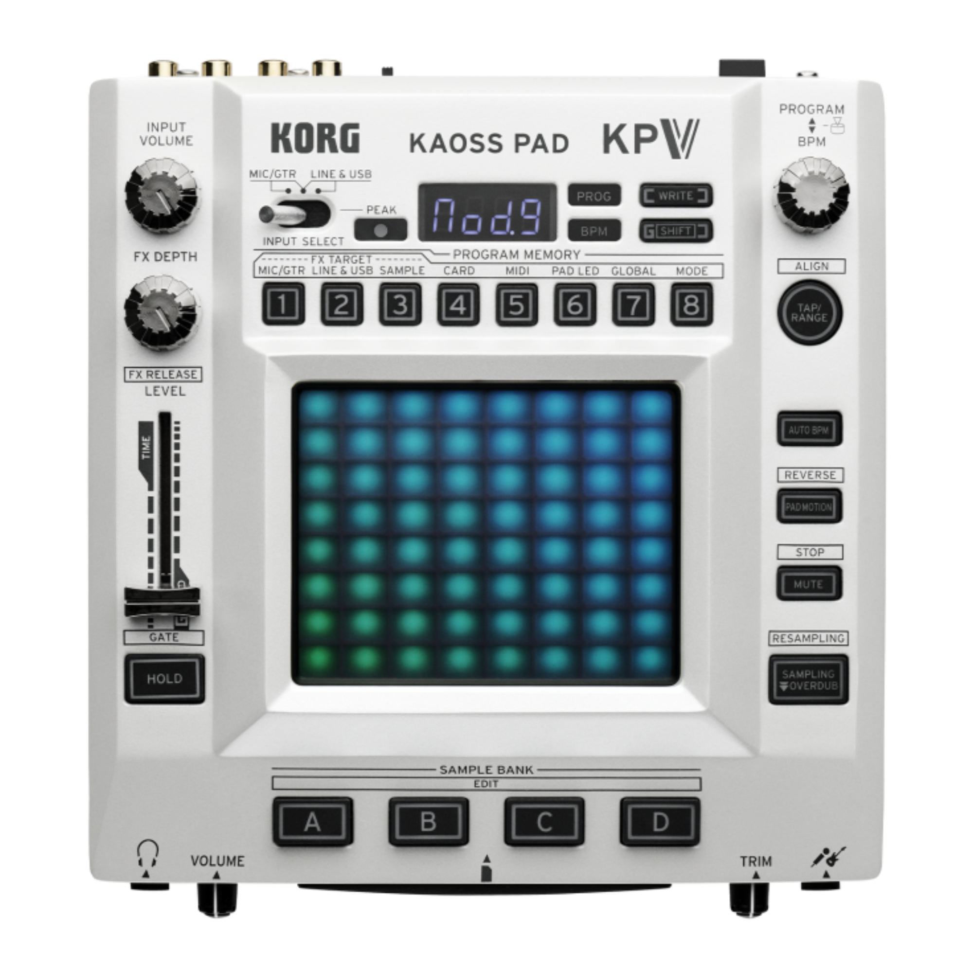 KORG KAOSS PAD ダイナミックエフェクトコントローラー Korg KAOSS Pad V Dynamic Effects Processor and Sampler