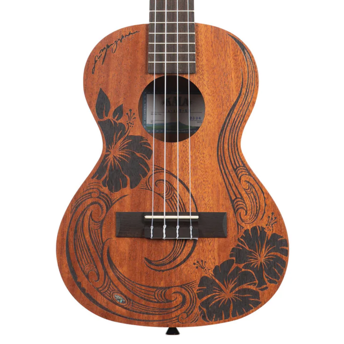 Kala Voyage Collection Unity Mahogany Tenor Ukulele w/ Bag