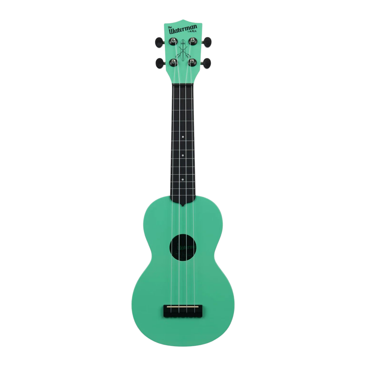 Kala Waterman Soprano Ukulele, Sea Foam Green