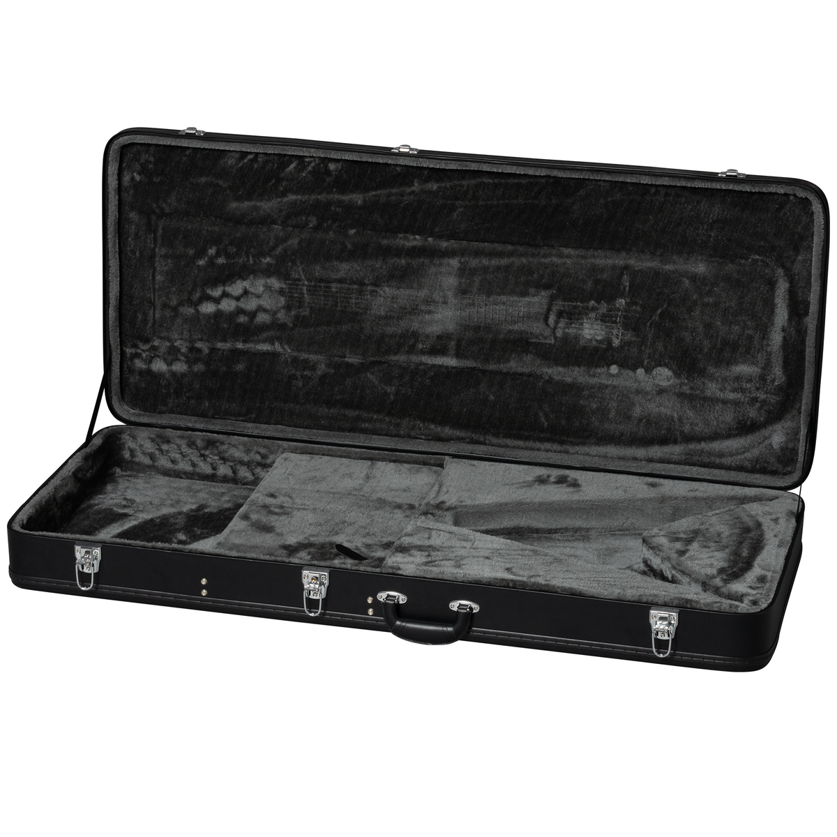 Kramer Dave Mustaine Vanguard Electric Guitar with Hard Case, Ebony