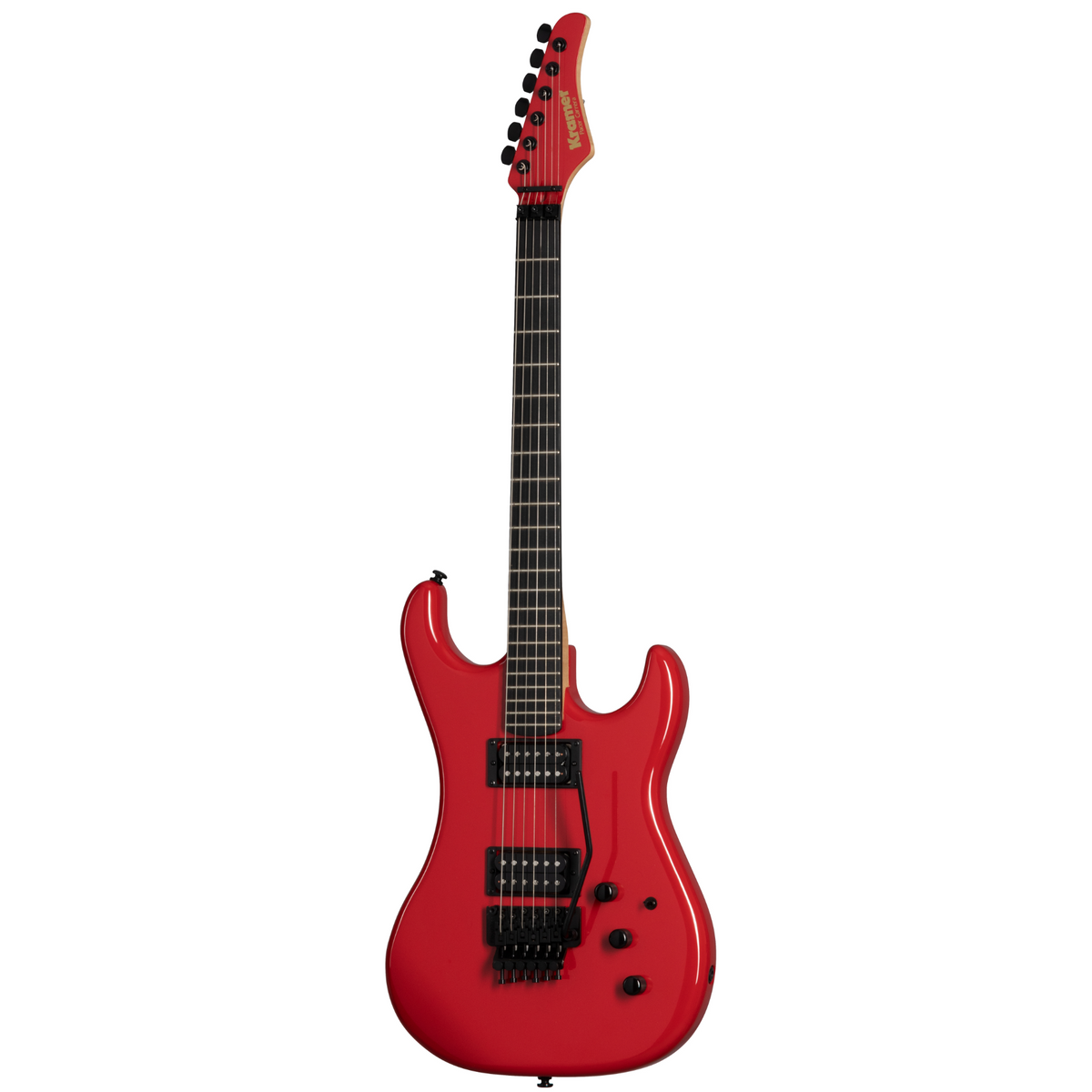 Kramer Pacer Carrera Electric Guitar, Defender Red w/Premium Gigbag