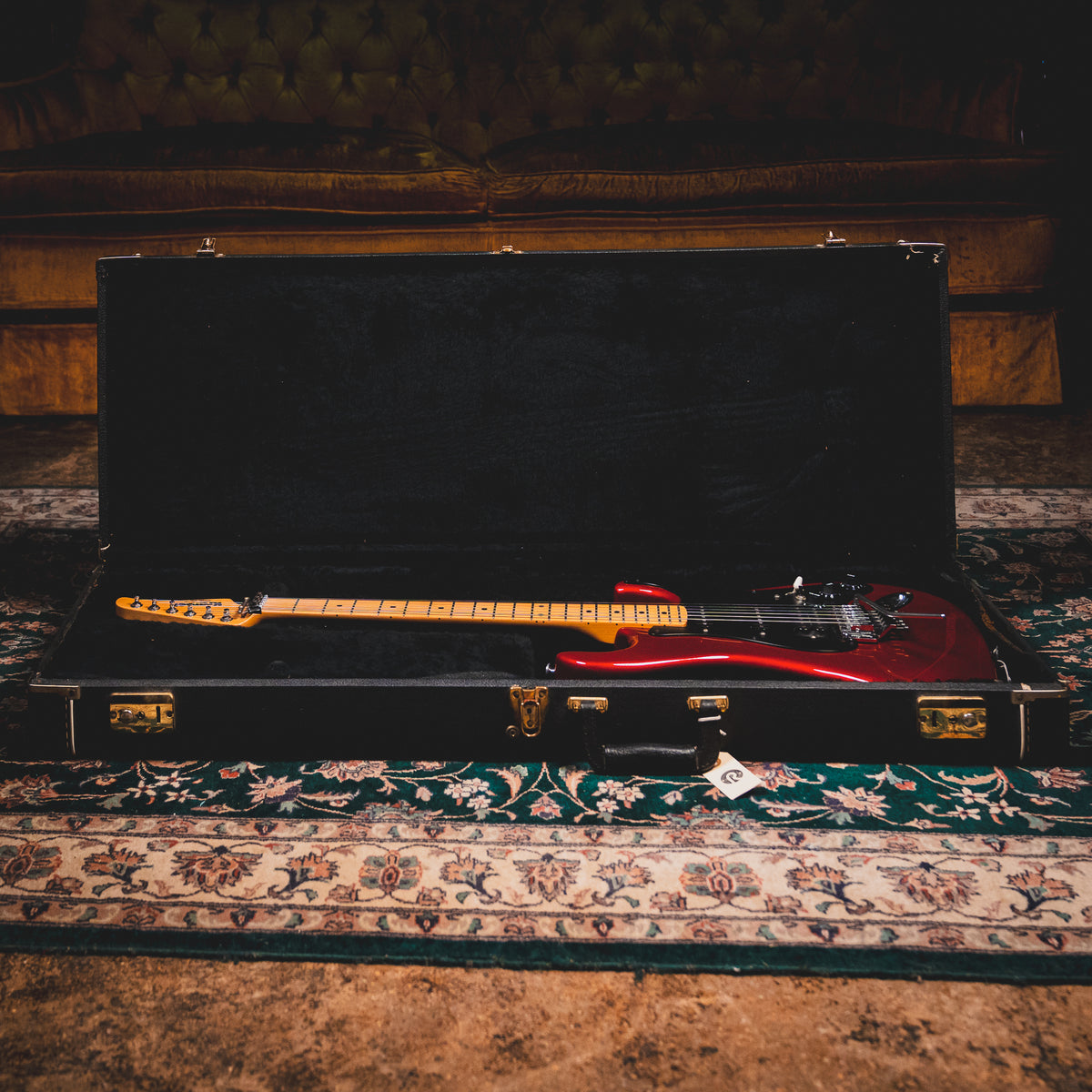 Kramer 1984 Pacer Deluxe Electric Guitar, Red w/ OHSC - Used