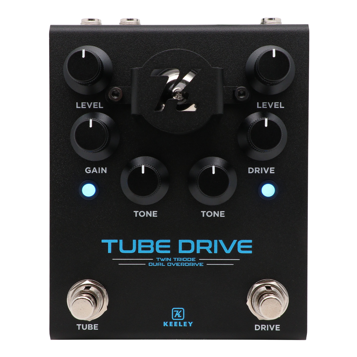 Keeley Electronics Tube Drive Twin Triode Dual Overdrive Effect Pedal