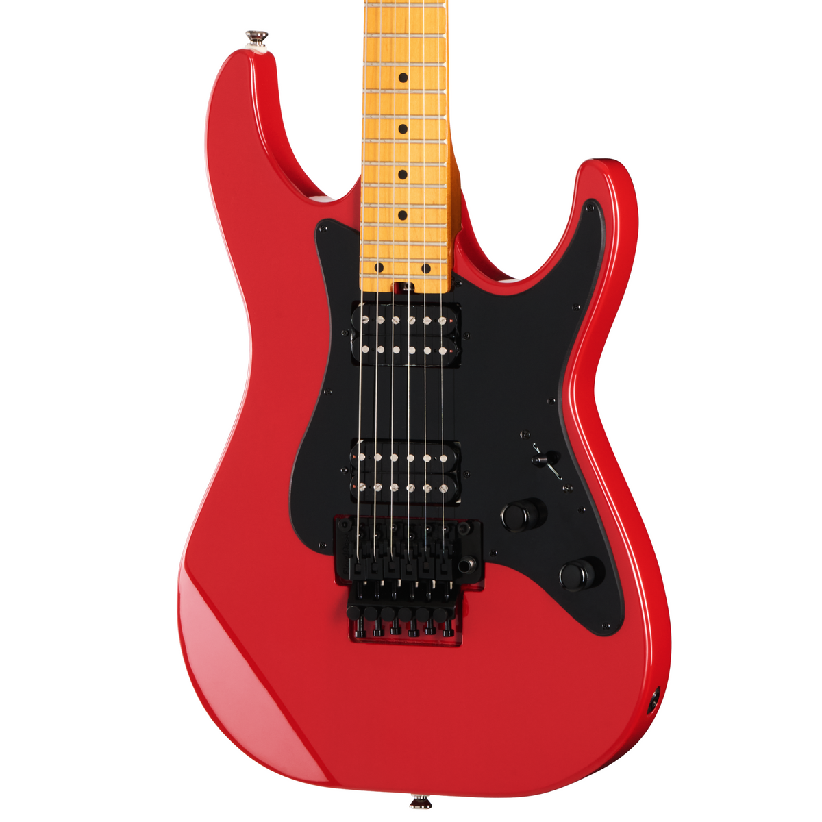 Kramer Volante HHFR Electric Guitar, Defender Red w/ Premium Gig Bag