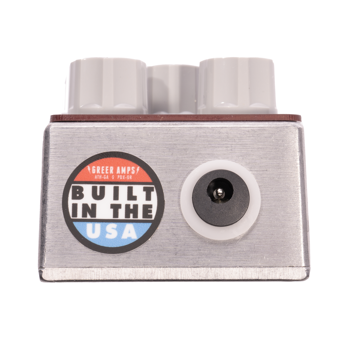 Greer Amps Lightspeed Organic Overdrive Russo Music Exclusive Light Grey/Burgundy