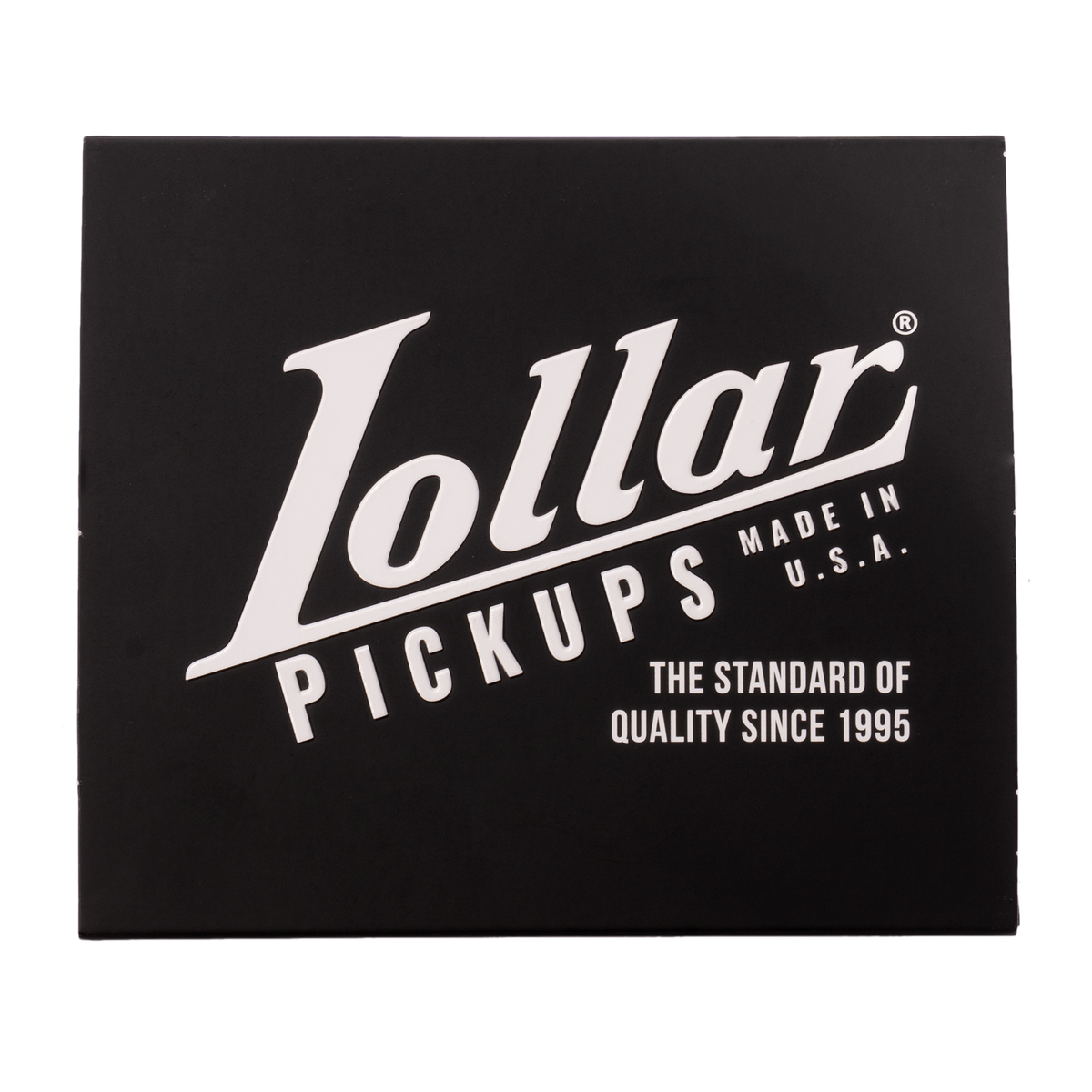 Lollar DC-90 Electric Guitar Pickup Set, Black Cover