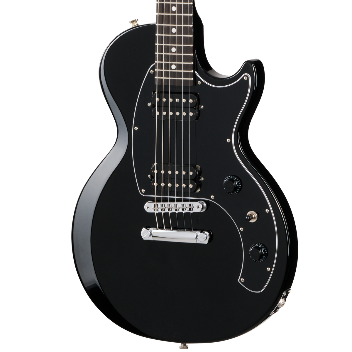 Gibson Les Paul Music City Special Electric Guitar, Ebony w/ Soft Shell Case