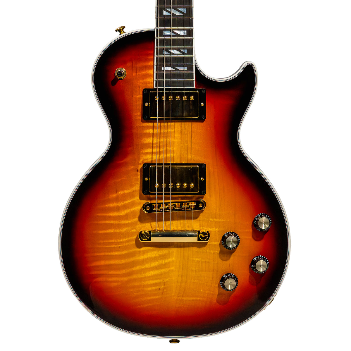 Gibson Les Paul Supreme Electric Guitar, AAA Flame Maple Top, Fireburst
