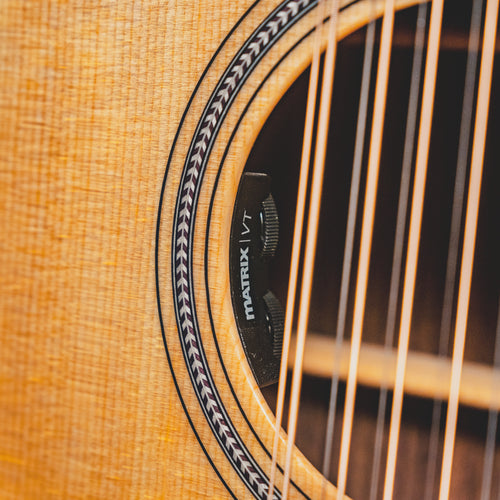 2022 Martin Grand J-16e 12-String Guitar, Rosewood Back/Sides w/Soft Case