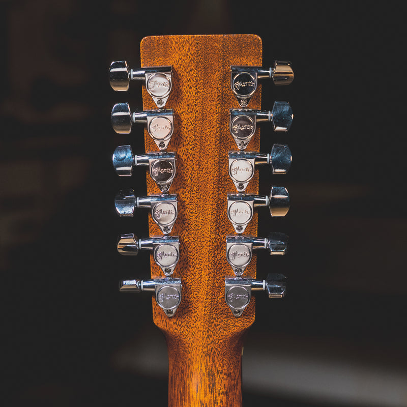 2022 Martin Grand J-16e 12-String Guitar, Rosewood Back/Sides w/Soft Case