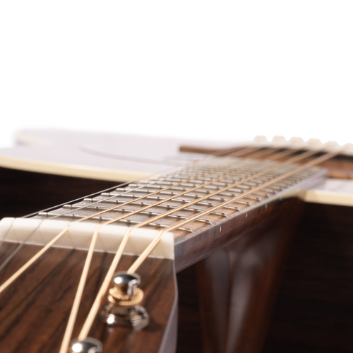 Martin D-28 Standard Series Acoustic Guitar, Satin Amberburst w/Hardshell Case