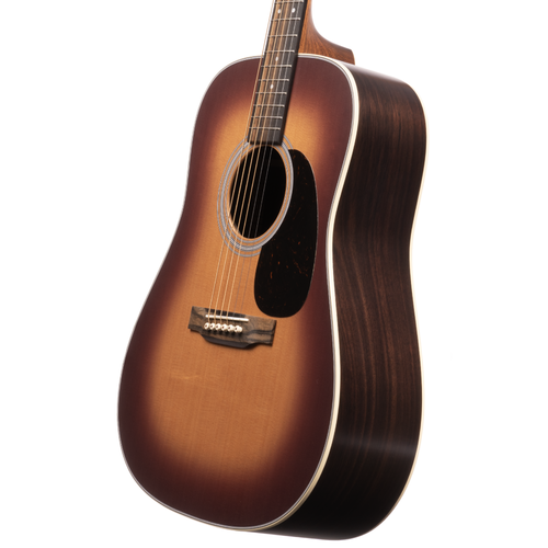 Martin D-28 Standard Series Acoustic Guitar, Satin Amberburst w/Hardshell Case