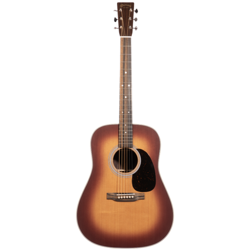 Martin D-28 Standard Series Acoustic Guitar, Satin Amberburst w/Hardshell Case