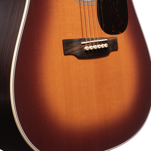 Martin D-28 Standard Series Acoustic Guitar, Satin Amberburst w/Hardshell Case