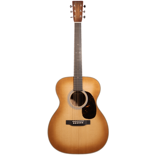 Martin Custom Shop 000 Auditorium Body, 28 Style, Sitka Spruce VTS/Highly Flamed Koa, Toasted Burst
