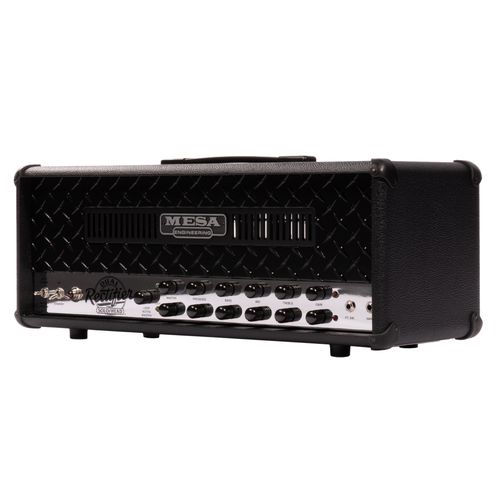 Mesa Boogie 90s Dual Rectifier 2-Channel Guitar Amplifier Head, Black Bronco