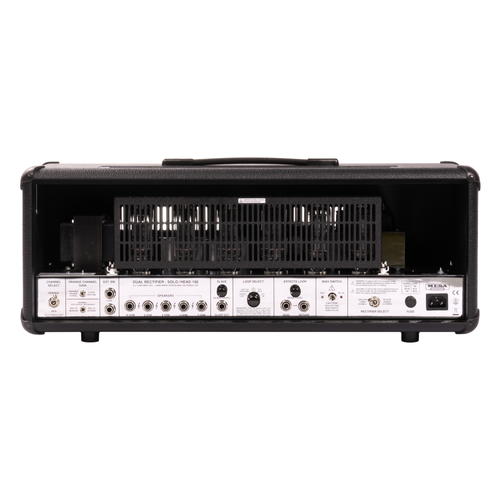 Mesa Boogie 90s Dual Rectifier 2-Channel Guitar Amplifier Head, Black Bronco