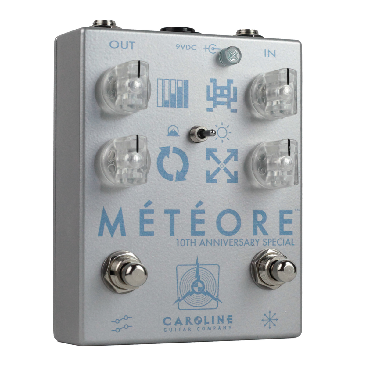 Caroline Limited Edition Meteore 10th Anniversary Special Lo-Fi Reverb Effect Pedal