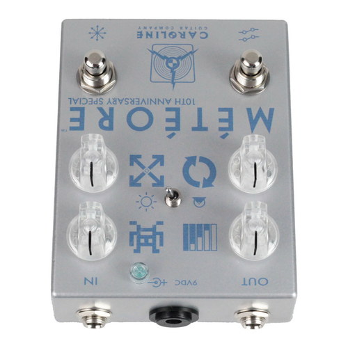 Caroline Limited Edition Meteore 10th Anniversary Special Lo-Fi Reverb Effect Pedal