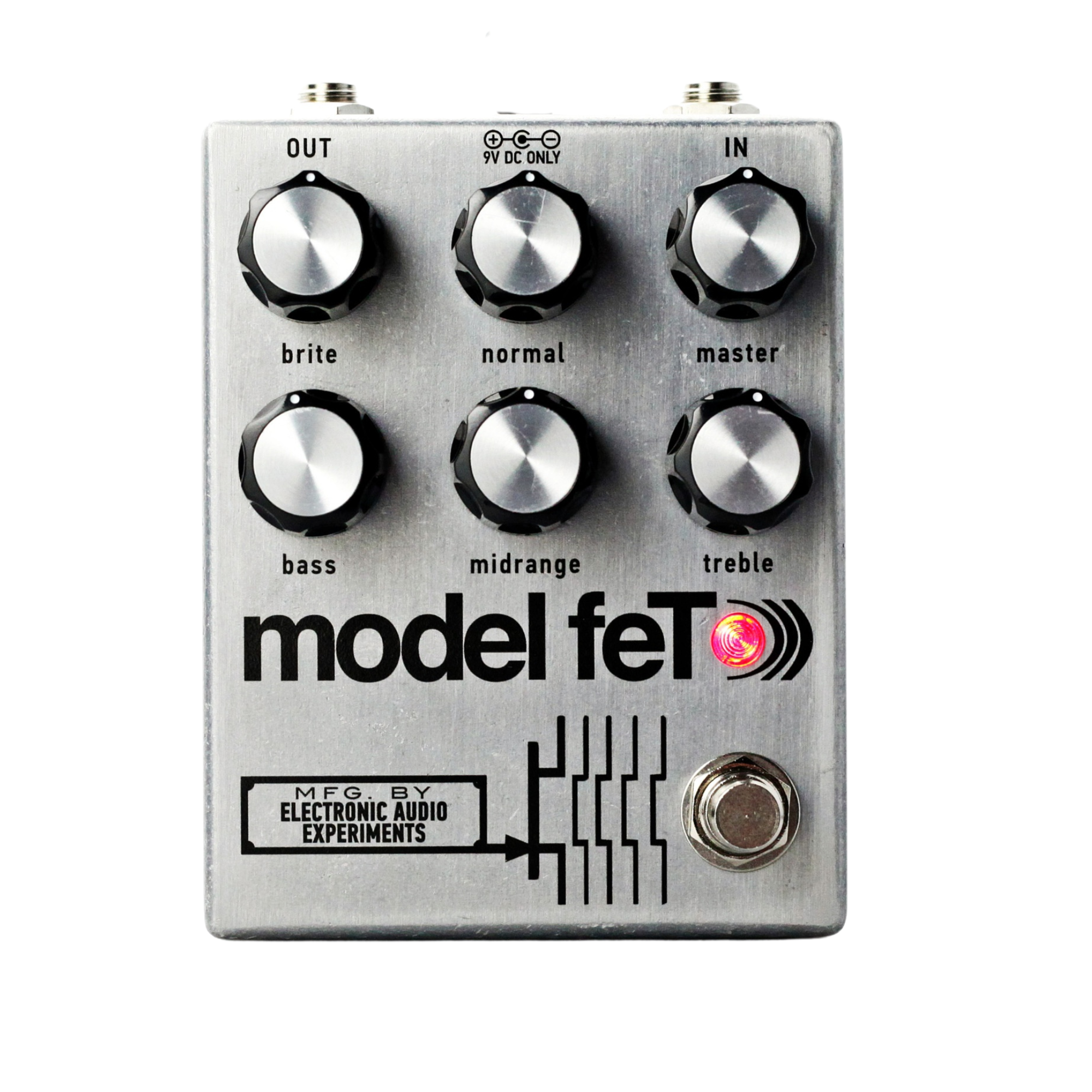 fet preamp pedal Electronic Audio Experiments Model feT Transistor Preamp Effect Pedal