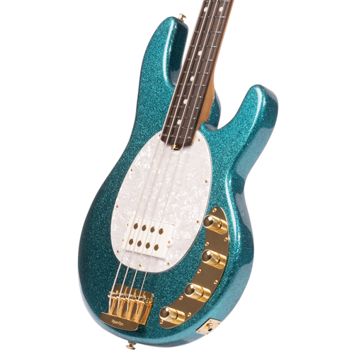 Music Man Stingray Special Bass, Rosewood Fingerboard w/Matching Headstock, Ocean Sparkle