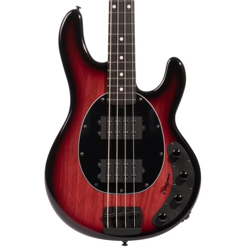 Music Man Stringray Special HH, Roasted Maple Neck, Ebony Fretboard, Raspberry Burst w/Black Headstock