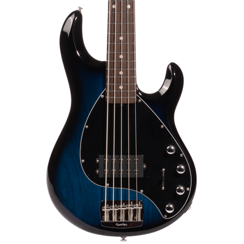 Music Man Stingray Special 5 Bass, Rosewood Fingerboard, Pacific Blue Burst