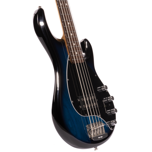 Music Man Stingray Special 5 Bass, Rosewood Fingerboard, Pacific Blue Burst