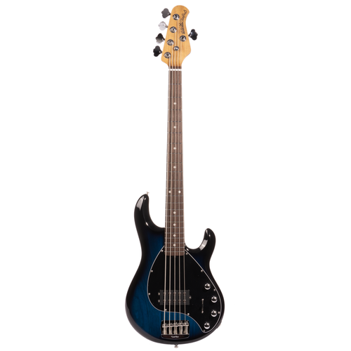 Music Man Stingray Special 5 Bass, Rosewood Fingerboard, Pacific Blue Burst