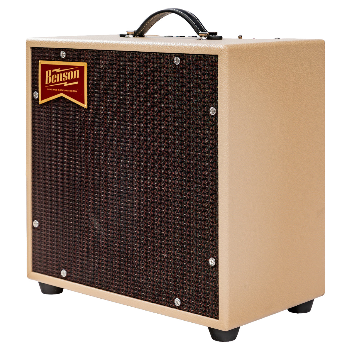 Benson Amps Nathan Junior Reverb Guitar Combo Amplifier, Blonde/Purple