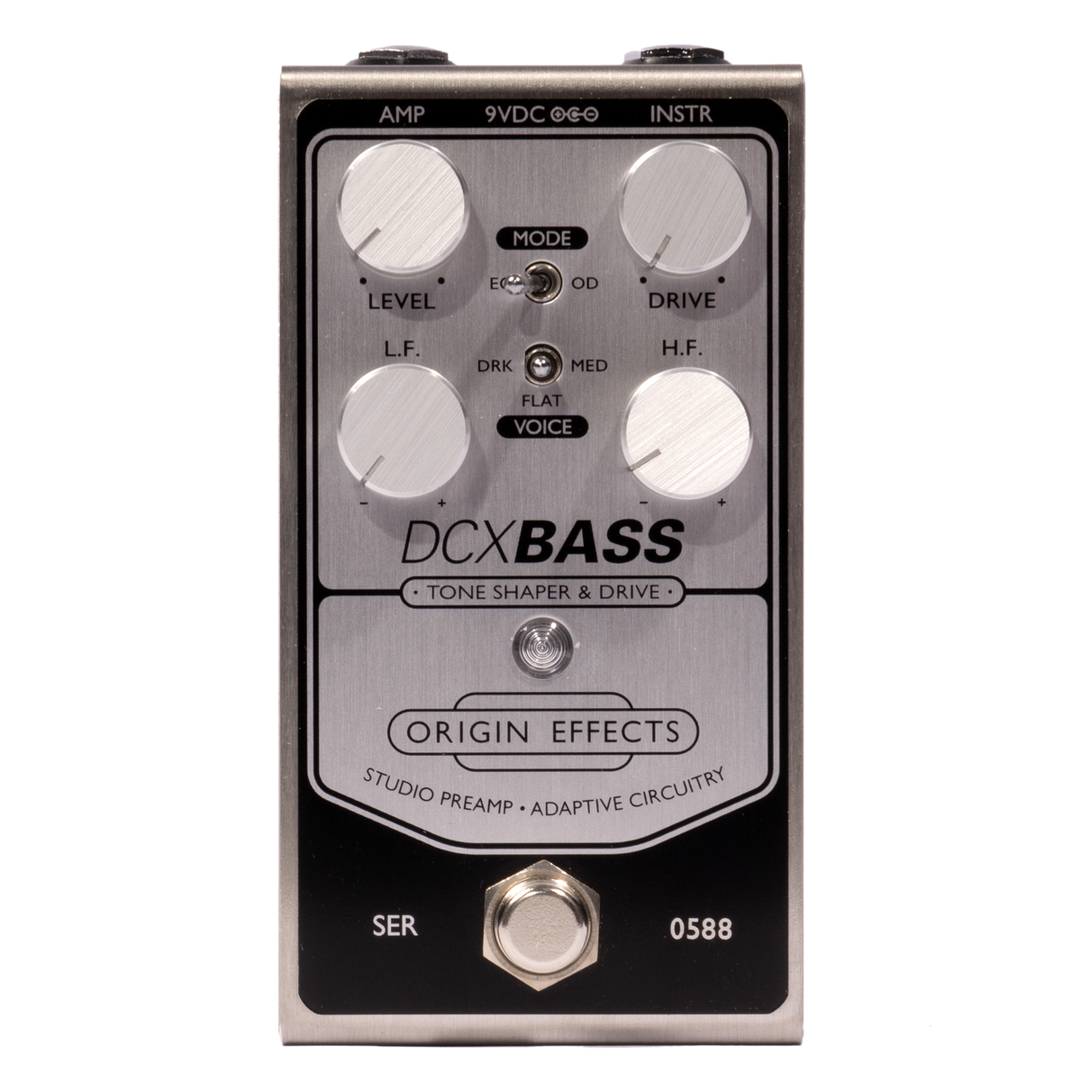 Origin Effects DCX Bass Tone Shaper and Drive Effect Pedal