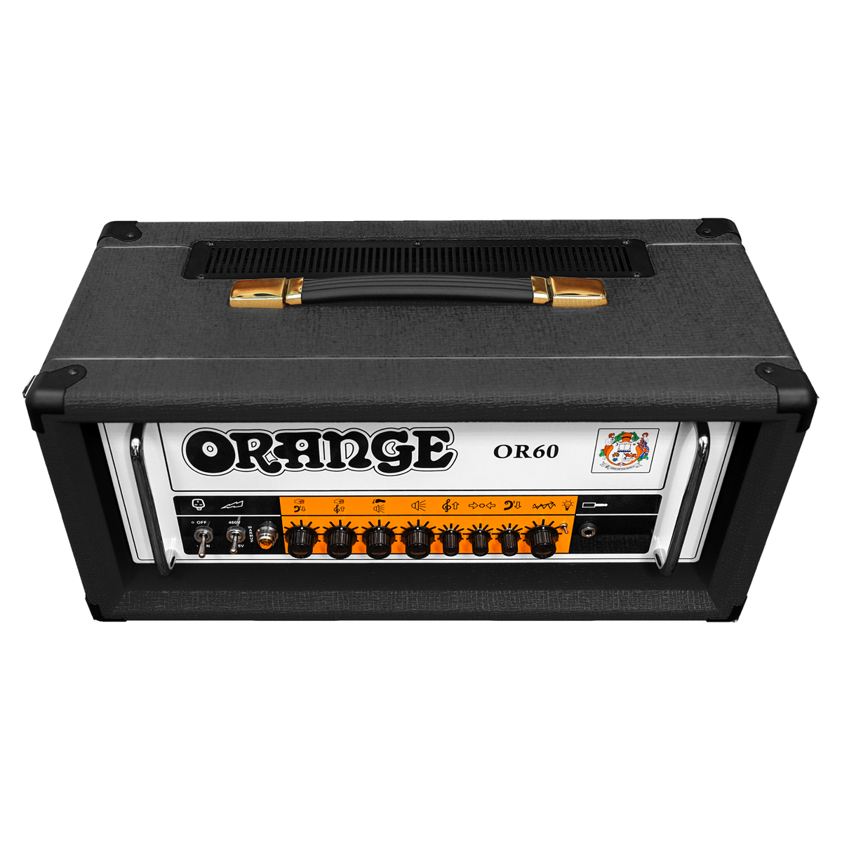 Orange Amps OR60 60-Watt Tube Guitar Amplifier Head, Black