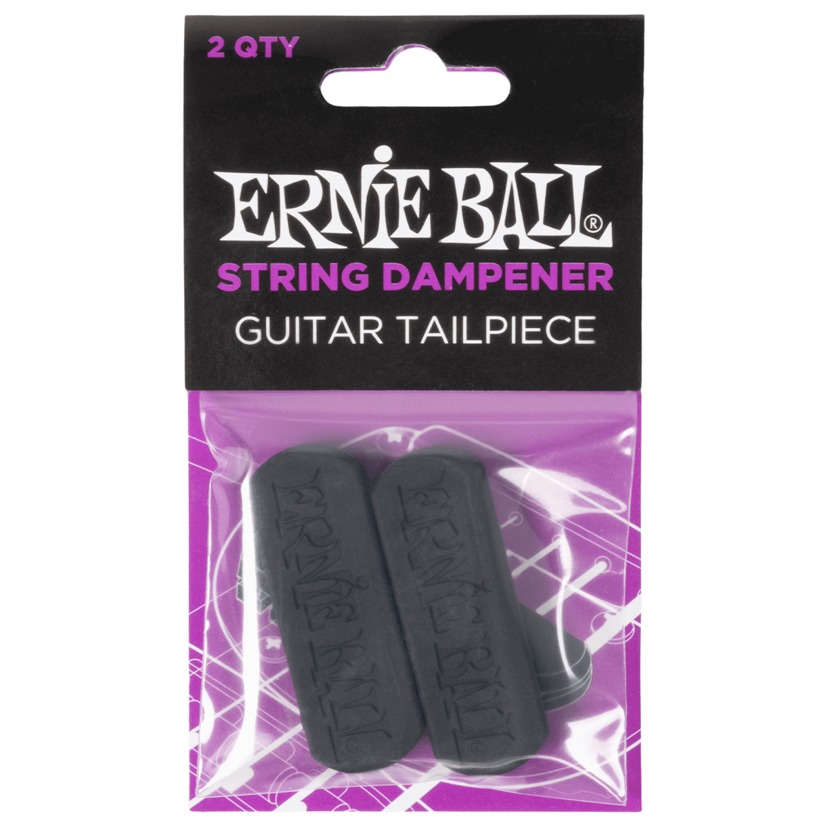 Ernie Ball Guitar String Dampener, Tailpiece